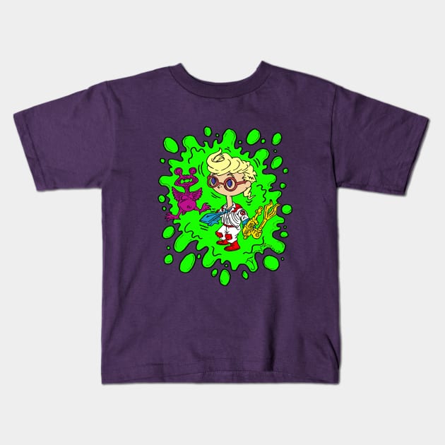 Frightfully Funky Spengler! Kids T-Shirt by AustinLBrooksART